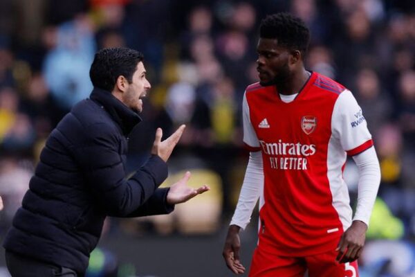 Arsenal manager Mikel Arteta optimistic about Thomas Partey's injury progress