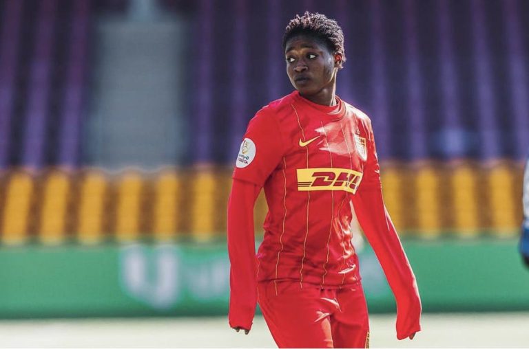 Ghanaian Prodigy Princess Marfo touches down in the United States to join Bay football club