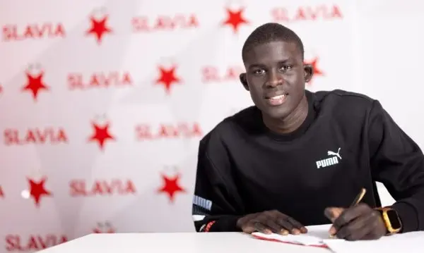  El Hadji Malick Diouf inks long-term deal with Slavia Prague until 2028