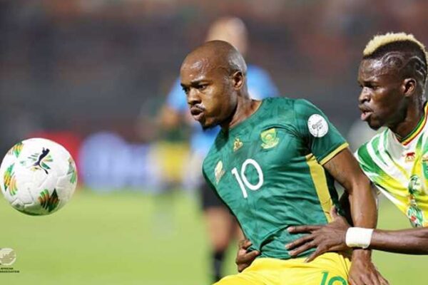 Struggles for Percy Tau as South Africa succumbs to Mali in AFCON opener