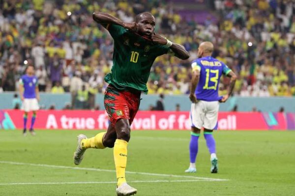 Africa Cup of Nations blow for Cameroon as Vincent Aboubakar suffers serious injury