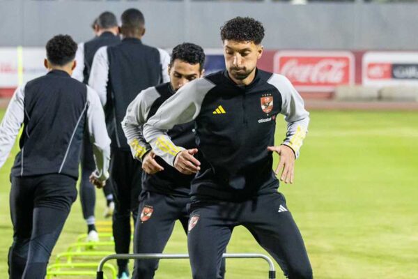 Al Ahly training session – cristo participates alongside Wessam Abu Ali