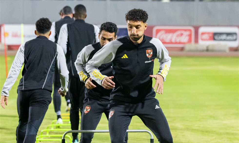Al Ahly training session – cristo participates alongside Wessam Abu Ali