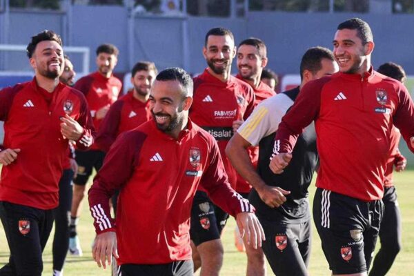 Ahly's training session: rehabilitative exercises for the trio and physical segment following negative rest