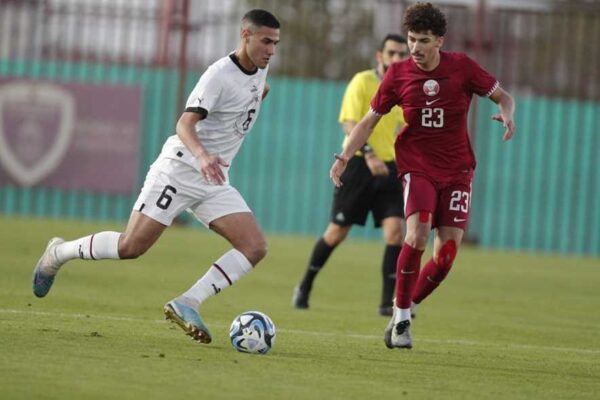 Egyptian Olympic team plays a goalless draw against Qatar in Paris Olympics preparation