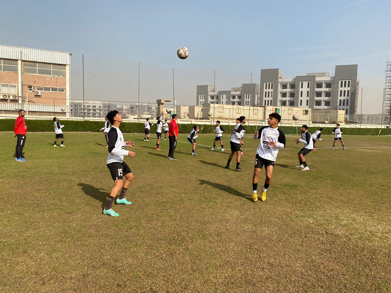 Egyptian youth national team intensifies training, focuses on set pieces and offensive execution