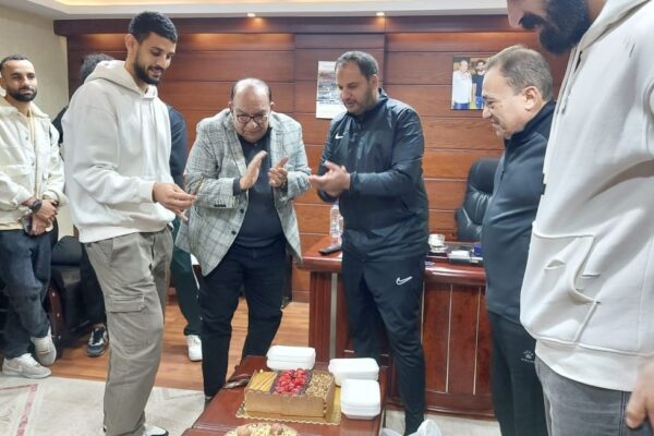 Emad Eldin Bubakr bid farewell in a special celebration by Arab Contractors Club