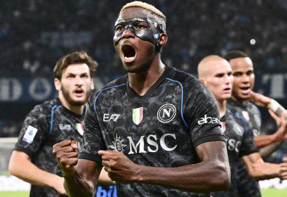 Emmanuel Adebayor praises Victor Osimhen's Premier League potential