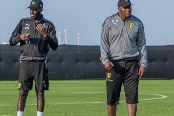 Guinea's Kaba Diawara extols deputy Fousseni Diawara's calm and experience ahead of crucial quarter-finals