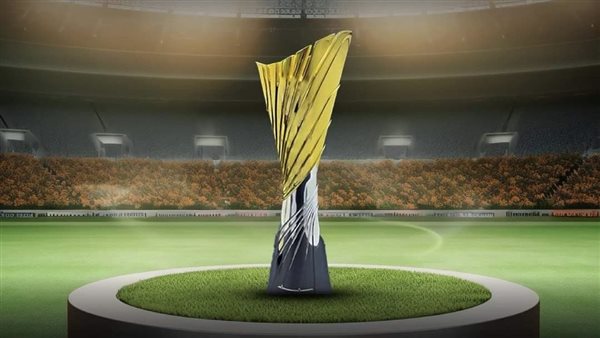 Gold and silver elegance: unveiling the trophy for the unity friendly championship in Abu Dhabi, featuring Zamalek