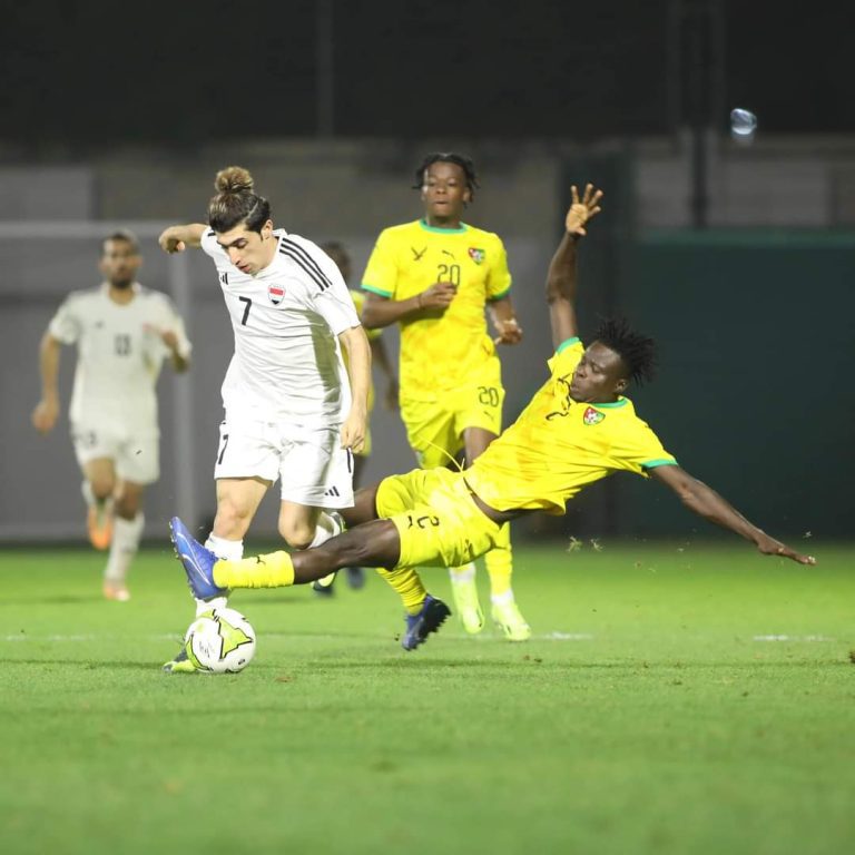 Togo U23s suffer defeat against Iraq in Dubai international tournament opener