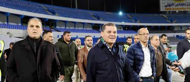 Tripoli international stadium nears completion of maintenance ahead of CAF delegation visit