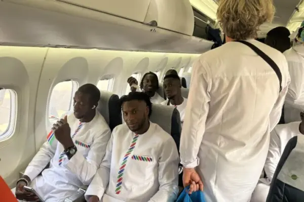Gambia National team's narrow escape: Coach Tom Saintfiet recounts harrowing flight incident En Route to AFCON 2023