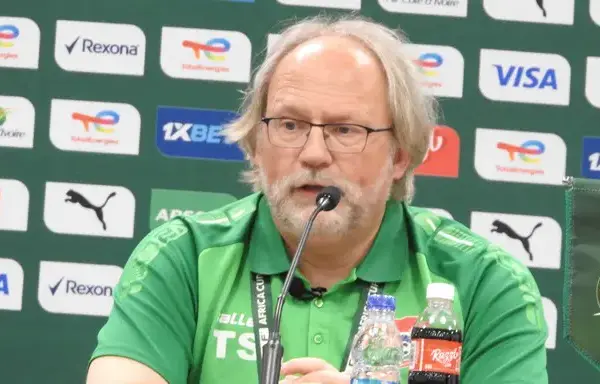 AFCON 2023: Tom Saintfiet, Gambia's coach, affirms ambition ahead of clash with Guinea