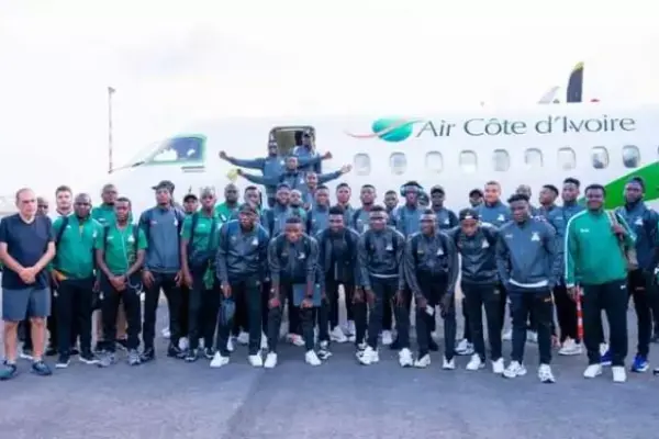 The arrival of the Chipolopolos in San Pedro for AFCON 2023
