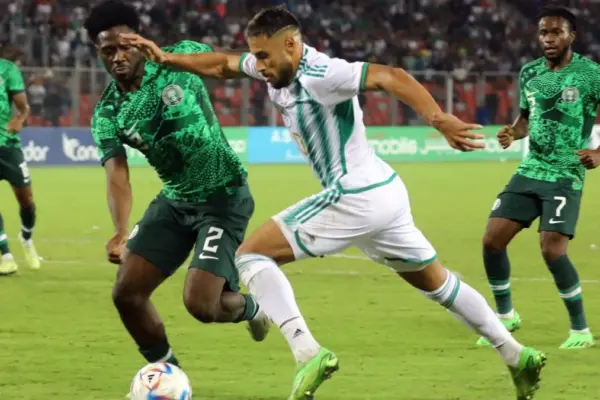 Algerian National team surveilled by drone ahead of tournament kickoff