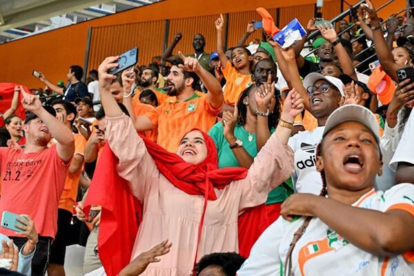 Ivorian fans rally to support "The Lions" ahead of crucial match