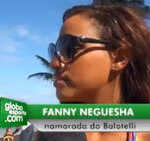 IMAGE OF THE DAY: FANNY ALL SMILES FOR HER BALOTELLI CUDDLY TOY!