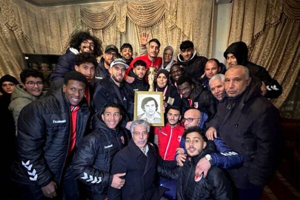 Noble gesture from Olympique de Béja: the Premier Cup at player Najeh Al-Ferjani's home, offering comfort in his father's loss