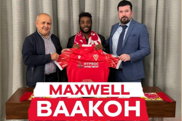 Mouloudia Oran secures signing of Maxwell Baakoh in Winter transfer