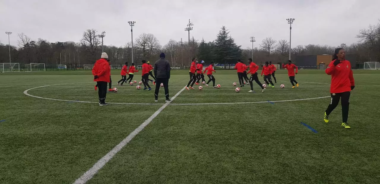 Ghana's U20 women's football team wraps up training camp in Paris ahead of 2023 African games