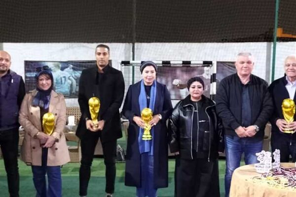 Egyptian referee Amin Omar honored at Academies World Cup final