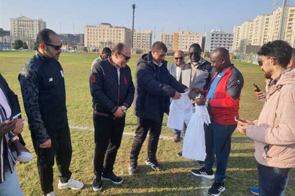 Kenyan parliament delegate visits Al-Ittihad Alexandria club to establish mutual partnership