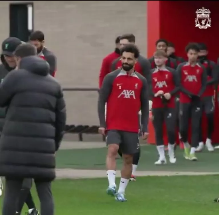 Liverpool star Mohamed Salah returns to Training following AFCON 2023 injury