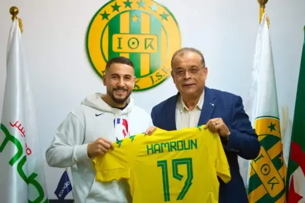 Hamroun returns to JS Kabylie in Winter transfer window