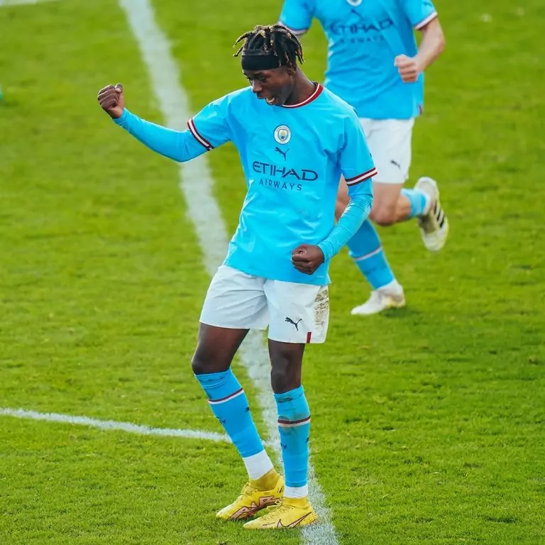 Manchester City's rising star, Joël Ndala, eyes international stint with the Leopards