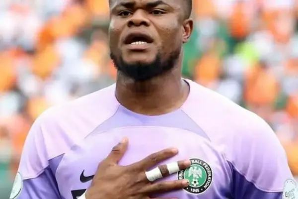 Nigeria goalkeeper Stanley Nwabali issues apology to super eagles supporters