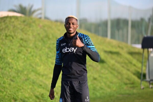 Victor Osimhen's return to Naples training: Recovery takes precedence over immediate match participation