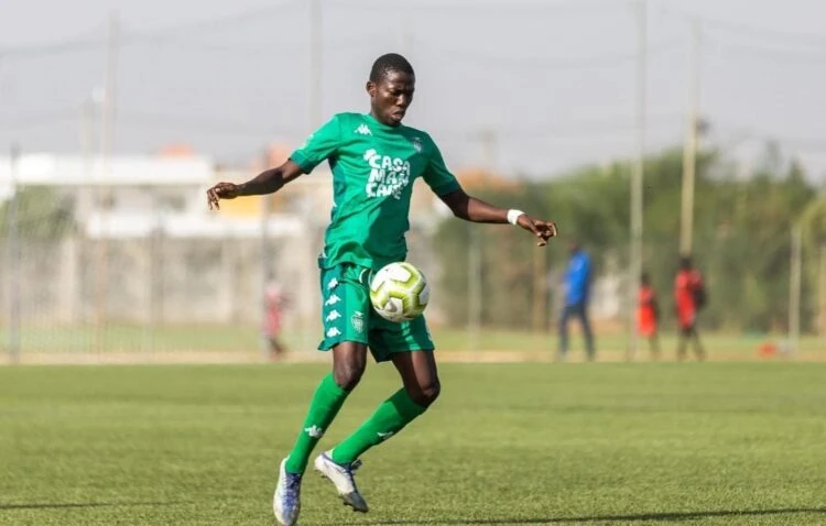Raymond Diémé Ndour makes triumphant return to Casa-Sports after prolonged injury Hiatus
