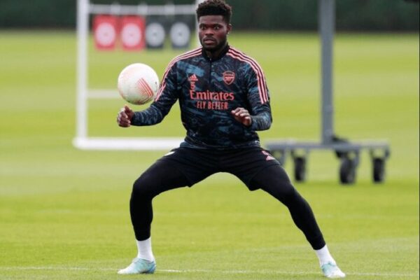 Arsenal's Thomas Partey returns to UEFA Champions League squad for FC Porto clash