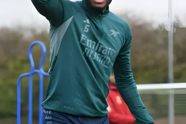 Thomas Partey returns to training with Arsenal squad