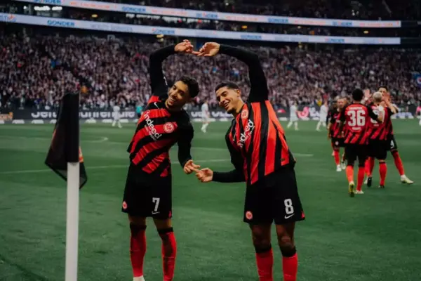 Bundesliga clash: Eintracht Frankfurt's Omar Marmoush shines with scoring brilliance