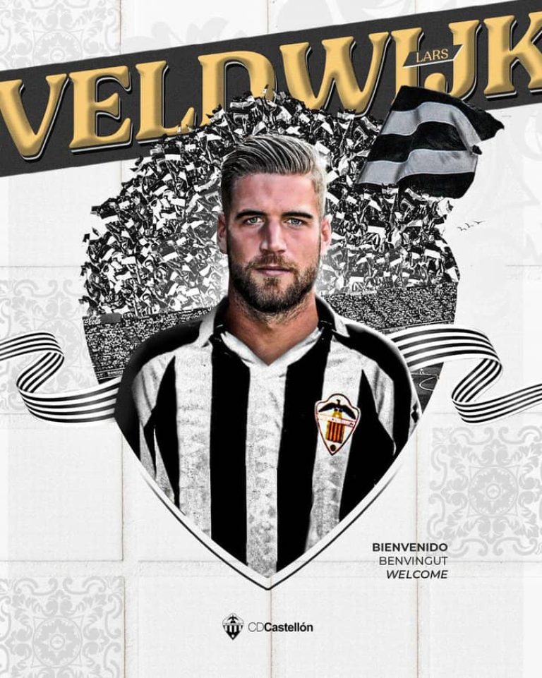 CD Castellón secures striking talent as Lars Veldwijk joins on short-term deal