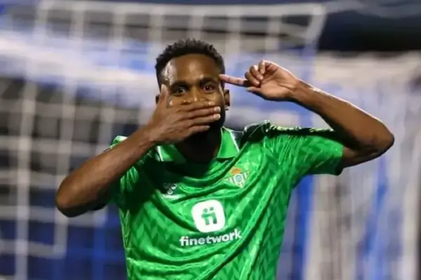 Real Betis striker Cédric Bakambu faces one-month layoff due to soleus tear