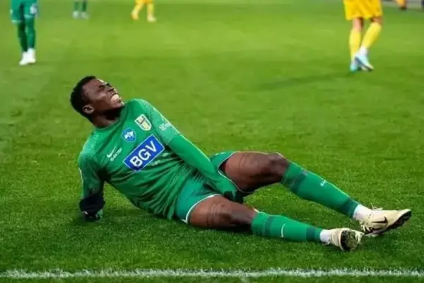 Injury blow: Béni Makouana's season cut short with Polissya FC