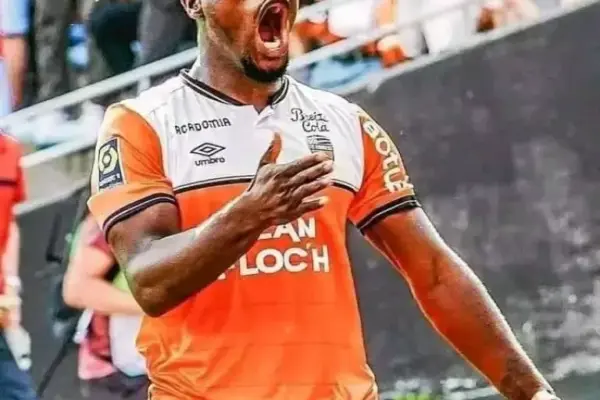 Lorient's striking sensation Tosin Aiyegun makes triumphant return from injury