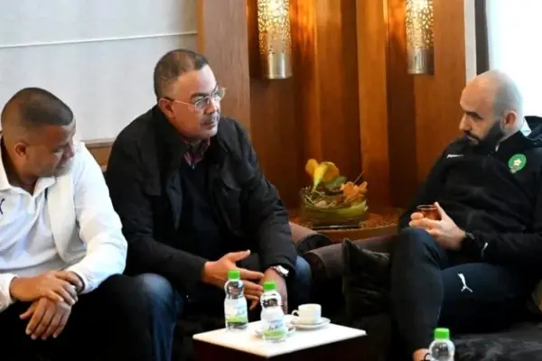 Moroccan football federation president holds accountability session with coach Rekraki