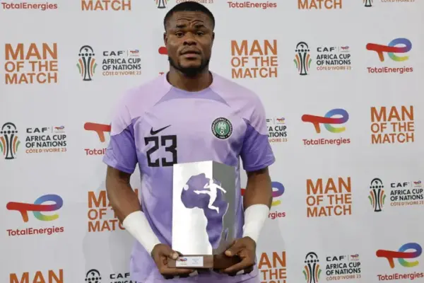 Stanley Nwabali: Nigeria's goalkeeping giant securing Eagles' flight in AFCON final