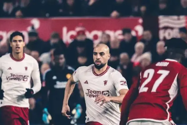 Manchester United narrowly defeats Nottingham Forest in English FA Cup, Amrabat makes mark