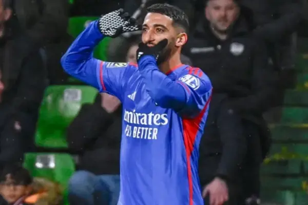 Said Benrahma reflects on his first loal in "Les Gones" colors