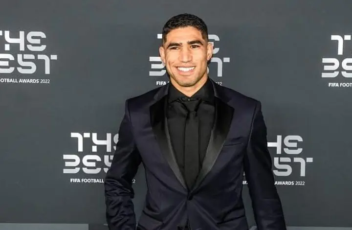 Achraf Hakimi tops the list of the top 10 celebrities preferred by Moroccans
