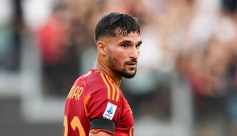Roma's excludes Houssem Aouar from the starting lineup against Torino