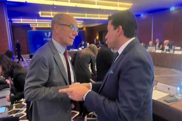 Egyptian sports minister attends executive bureau meetings of international university sports federation in Switzerland