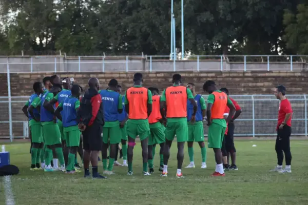 Harambee stars conclude training ahead of clash with Zimbabwe in 4 nations tournament