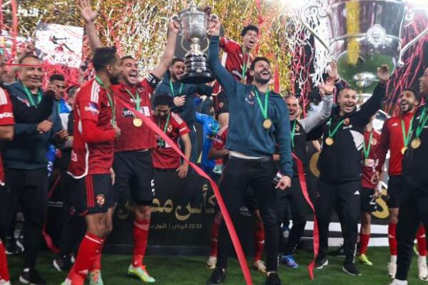 Al-Ahly players rewarded by Koller after Egypt Cup victory
