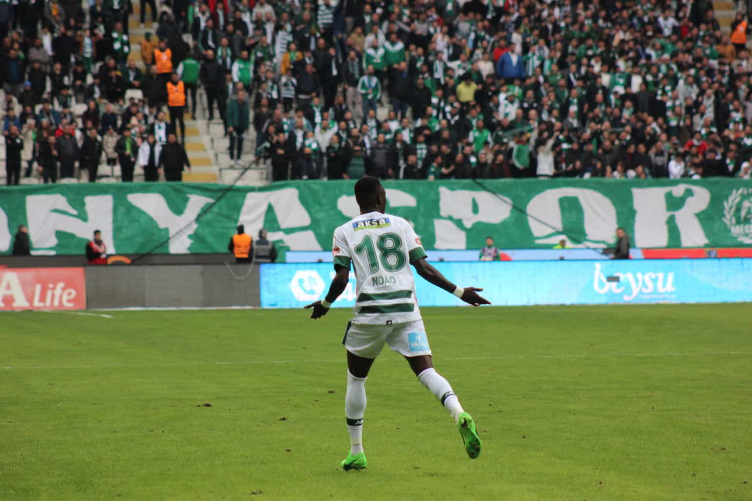 Senegalese forward Alassane Ndao nets first goal for Konyaspor in Süper Lig encounter
